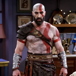 a film still of Kratos in Friends TV show (1997)