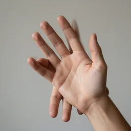 a human hand