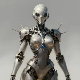 low angle shot of a cyberpunk radiolarian gazmask robot character, intricate, elegant, highly detailed, centered, digital painting, artstation, concept art, smooth, sharp focus, illustration, artgerm, Tomasz Alen Kopera, Peter Mohrbacher, donato giancola, Joseph Christian Leyendecker, WLOP, Boris Vallejo