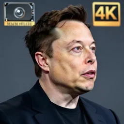 Elon Musk , Realistic, HDR, HDD, 8K, Profile Picture