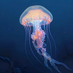 majestic jellyfish greg rutkowski