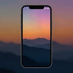 phone wallpaper with gradient colors
