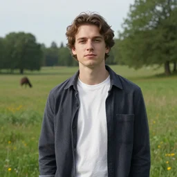 a portrait of a character in a scenic environment by colie wertz