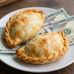 empanadas and dollars