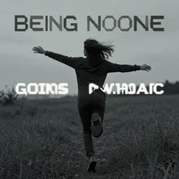 being noone, going nowhere, freedom, digital concept art