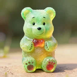 disneys gummybears  by greg rutkowski.