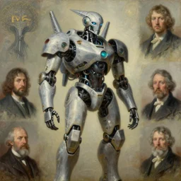 highly detailed portrait of a robotic humanoid dmt entity mecha, painting by gaston bussiere, craig mullins, j. c. leyendecker, lights, art by ernst haeckel, john william godward, hammershøi, alex grey, dmt