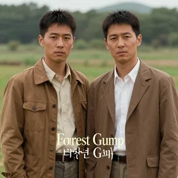 korean film still from korean adaptation of Forrest Gump (1994)