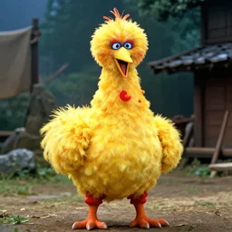 big bird in the last samurai, movie still