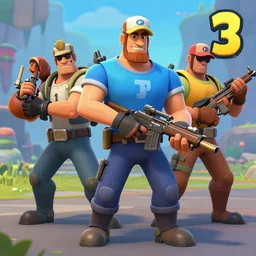 Team Fortress 3, official promotional art by Valve, cinematic, 4K