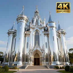 beautiful!! castle temple anne stokes highly detailed 8 k hdr smooth sharp focus high resolution award - winning photo photorealistic chrome reflect