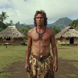 Impoverished Hawaiian village, Greg Rutkowski, National Geographic, ArtStation, Deviantart, HD screenshot