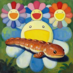 First Sighting of the Elusive Seacrawler, cinematic, 4K oil painting, a series by takashi murakami