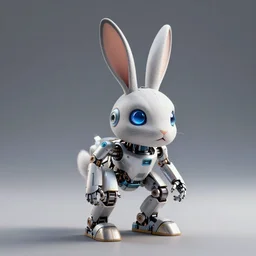 🤖🐇, octane render, unreal engine 5, digital art, cinema 4 d cinematica.