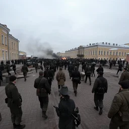 gopro footage of leningrad's siege