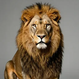 portrait of lion - human hybrid, by annie leibovitz, portrait of a man, studio lighting