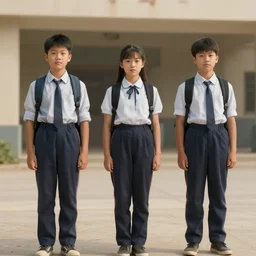 sharp, highly detailed, high quality frame from a 2 0 1 9 sci fi color movie, set in 1 8 5 0 in an alternate universe, mid distant shot of three students practicing magic, at the'school of science and magic ', 1 8 5 0 s era clothing, good lighting, in focus, blue eyes, live action, award winning lighting, award winning photography