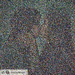 Instagram post, creepy couple kissing