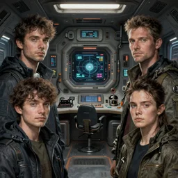 a hyper detailed octane render concept art by xision wu, kerem beyit, sandara tang portrait of cyberpunk panel control spaceship room, dim lighting, detailed portraits, unreal engine 5, highly rendered, digital painting, hyper realistic, photo realistic, artstation, concept art, smooth, sharp focus perfect horizontal, symmetry illustration, detailed and intricate environment artstation hq