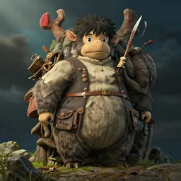 a hyper detailed hyper realistic 3 - d rendering of howls moving castle, studio ghibli, octane render, 8 k, dramatic lighting