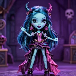 monster high haunt couture rochelle, photography, hd, award winning photo.