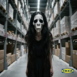 a photo of a scary infinite ikea