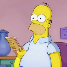 A realistic photo of homer simpsons