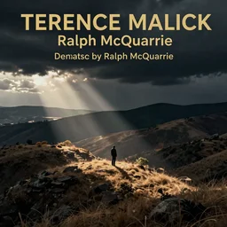 Concept Art of cinematography of Terrence Malick film by Ralph McQuarrie