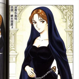 manga comic about florence nightingale by mengo yokoyari.