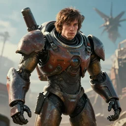 film still of Pewdiepie as a jaeger pilot in Pacific Rim (2013) very detailed 4k quality super realistic
