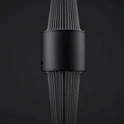 the new regime of digital truth biomechanical matte black obsidian with exposed metal strings dark studio 4 k