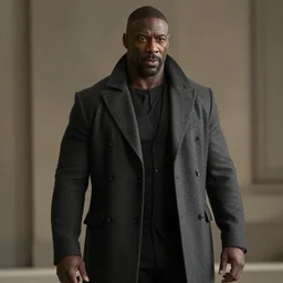 film still of Idris Elba as Blade, vampire hunter in new Blade film
