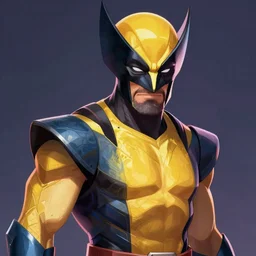 Wolverine Apex Legends character digital illustration portrait design by, Mark Brooks and Brad Kunkle detailed, gorgeous lighting, wide angle dynamic portrait