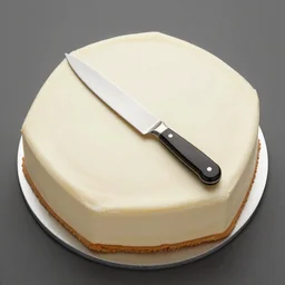 cake in the shape of the pentagon in washington, knife