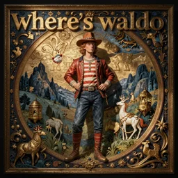 where's waldo, illuminated medieval art