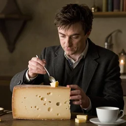 Daniel Radcliffe invents magic cheese,