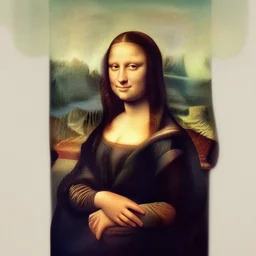 portrait of a modern mona lisa