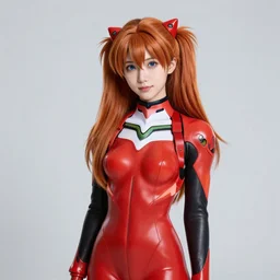 a studio photo portrait of cute Asuka Langley from neon genesis evangelion as a real slavic person, by Ross Tran, trending on Instagram, 8k, 4k