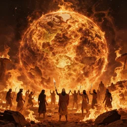 sumerian apocalypse burning the world down