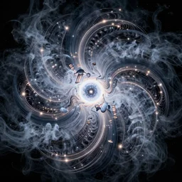 f 0. 1, fractals!! calm, healing, resting, life, hybrids, scifi, glowing lights!! intricate elegant, highly detailed, volumetric, smoke, digital photograph, artstation, concept art, smooth, sharp focus, thin glowing wires, illustration, art by greg rutkowski and alphonse mucha, singularity!!!, 3 6 0 capture