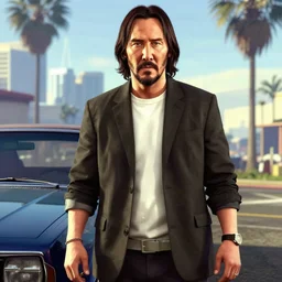 Keanu Reeves in GTA V