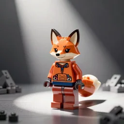 lego fox minifigure