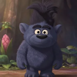 a film still of How to train your Troll, medium shot, waist up, studio Ghibli, Pixar and Disney animation, sharp, Rendered in Unreal Engine 5, anime key art by Greg Rutkowski, Bloom, dramatic lighting
