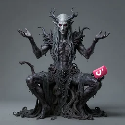 professional symmetric balance portrait of an male eldritch god who wants to hit on tinder, matte painting, fine detail