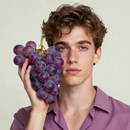 portait of aubrey drake graham!!!! as a grape, hyperrealistic, 4 k