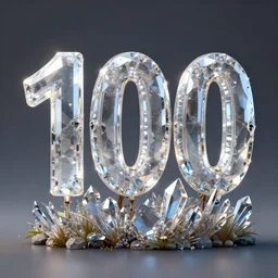 The Most Photorealistic 3D Rendering with high settings that took a hundred years of crystal too much detail