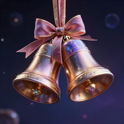 an extremely detailed concept art of a cosmic fantasy jingle bell infused with magic, trending on artstation, digital art, 4 k, intricate, octane render, sharp focus