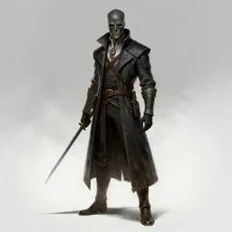 Overseer from Dishonored, concept art by gerald brom