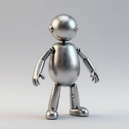 tin man made out of metal, trending on behance