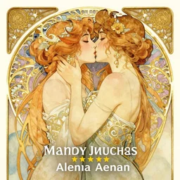the kiss | highly detailed | very intricate | art nouveau | gold filigree | romantic storybook fantasy | soft cinematic lighting | award - winning | professional portraiture | disney concept art watercolor illustration by mandy jurgens and alphonse mucha and alena aenami | pastel color palette | featured on artstation